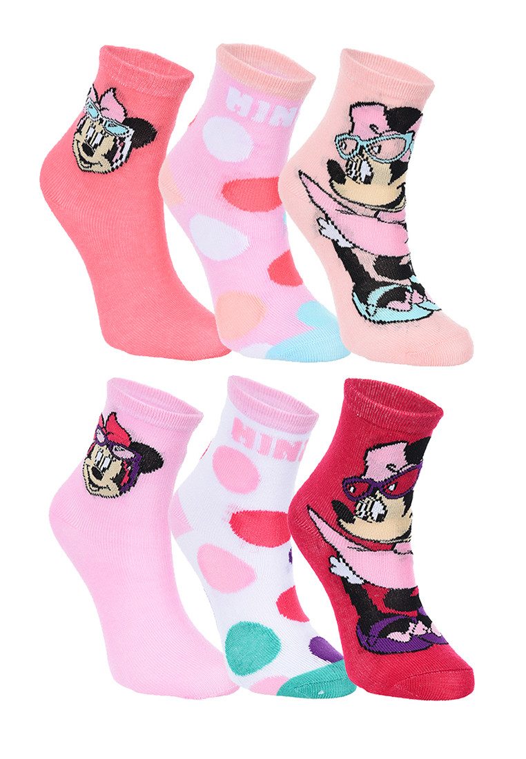 Socken Disney Socken Set Mädchen 6 Paar Kindersocken