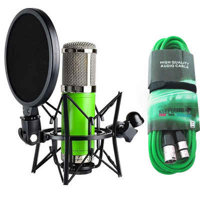 Monkey Banana Mikrofon Bonobo Mikrofon Grün mit Kabel Grün