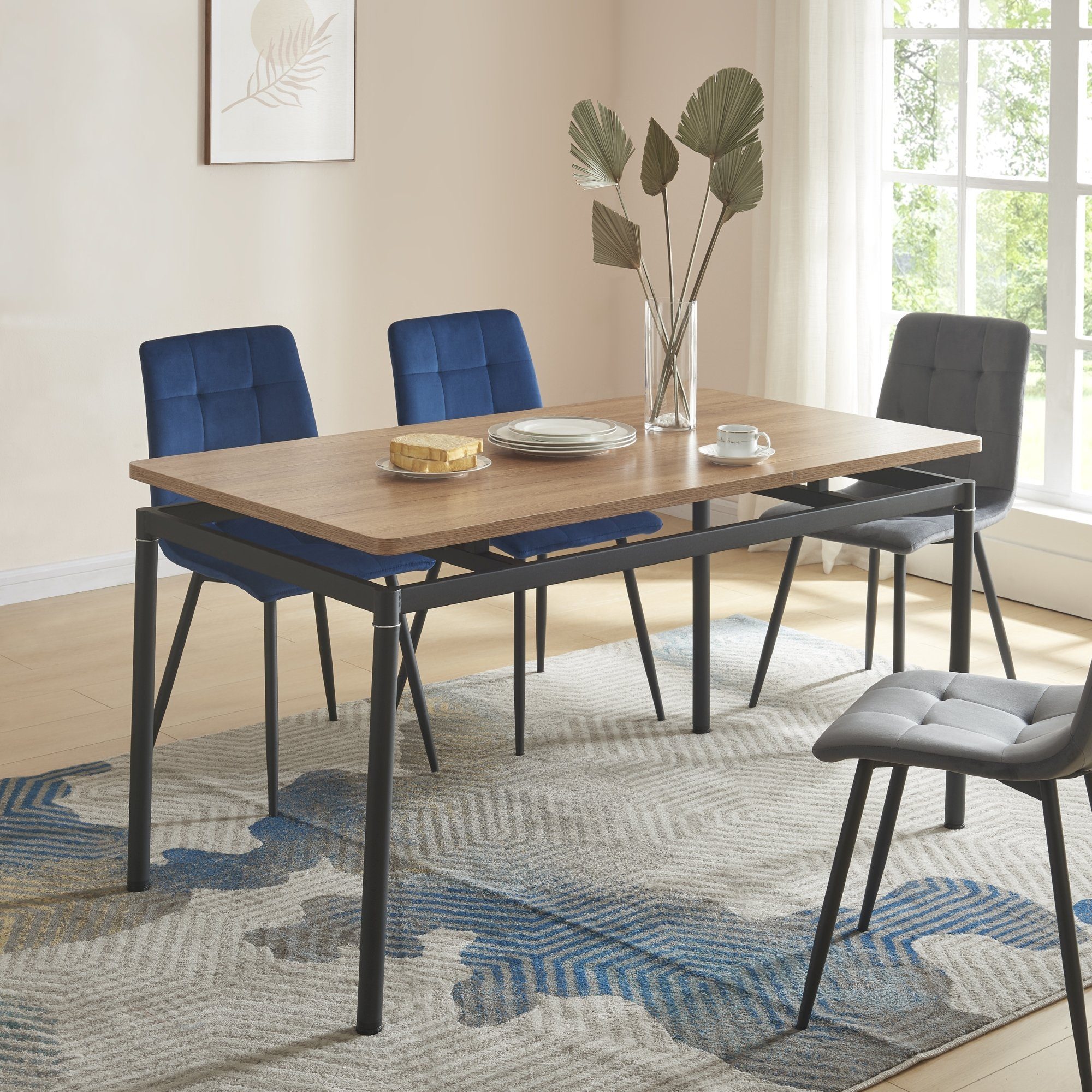 en.casa Esstisch, »Hemnes« für 6 Personen günstig online kaufen