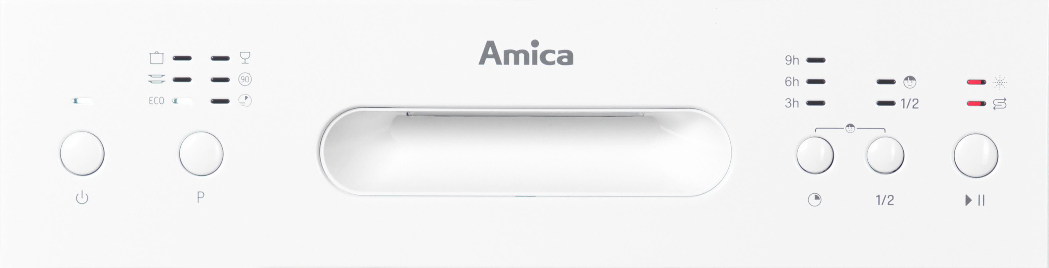Amica Standgeschirrspüler GSP 530 911 W, 10 Maßgedecke, Flexibel spülen, klar planen – dein Geschirrspüler für jeden Tag – Bild 4 von 5