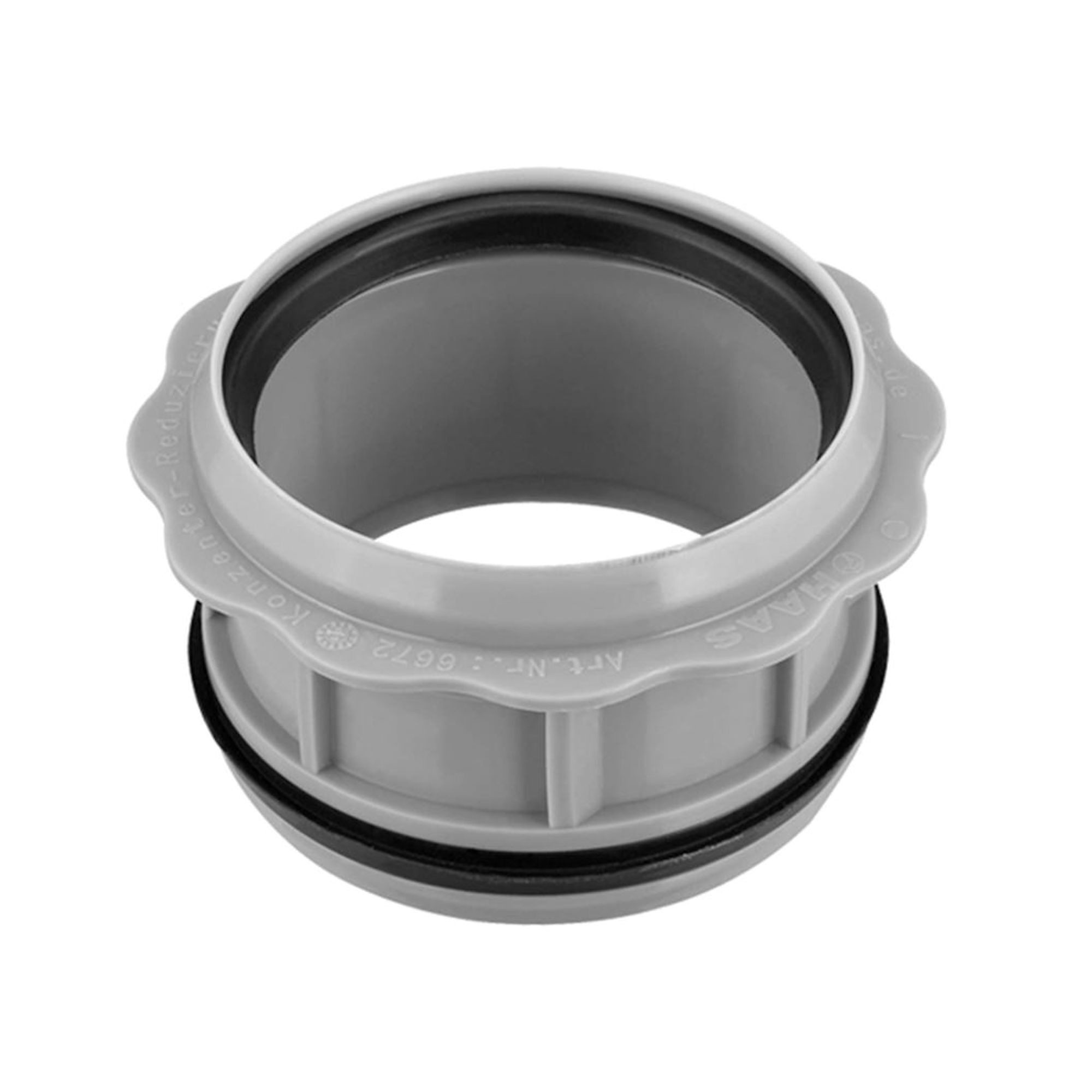 Ablaufrohr OHA-RDST HT-Innenreduzierung, grau - DIN 4102-B2