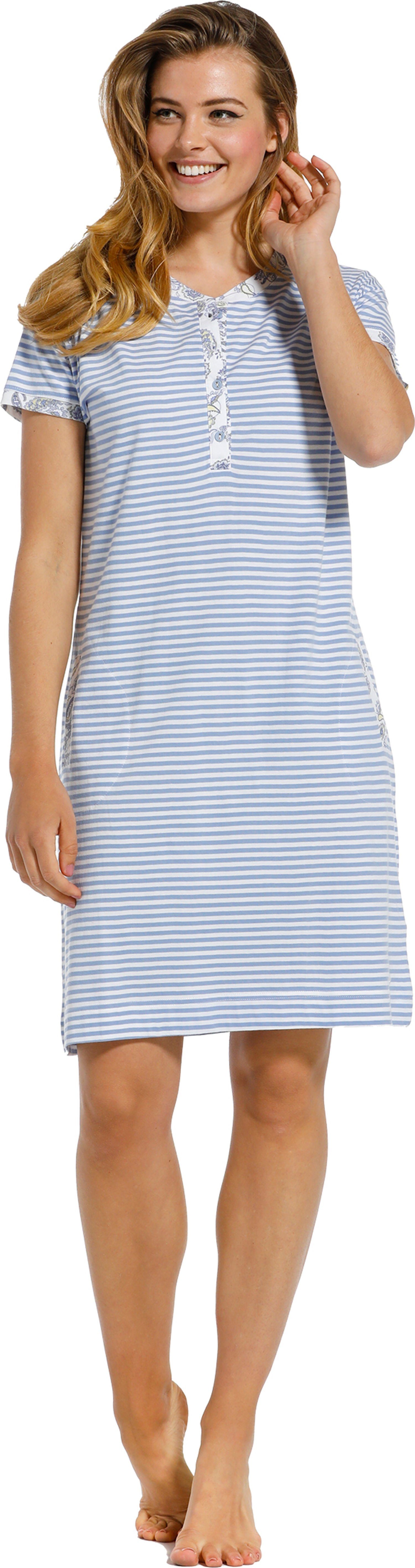 Pastunette Nachthemd »Pastunette Damen Nachthemd Knopfleiste« (1-tlg) auch  in Größen Größen Baumwolle online kaufen | OTTO