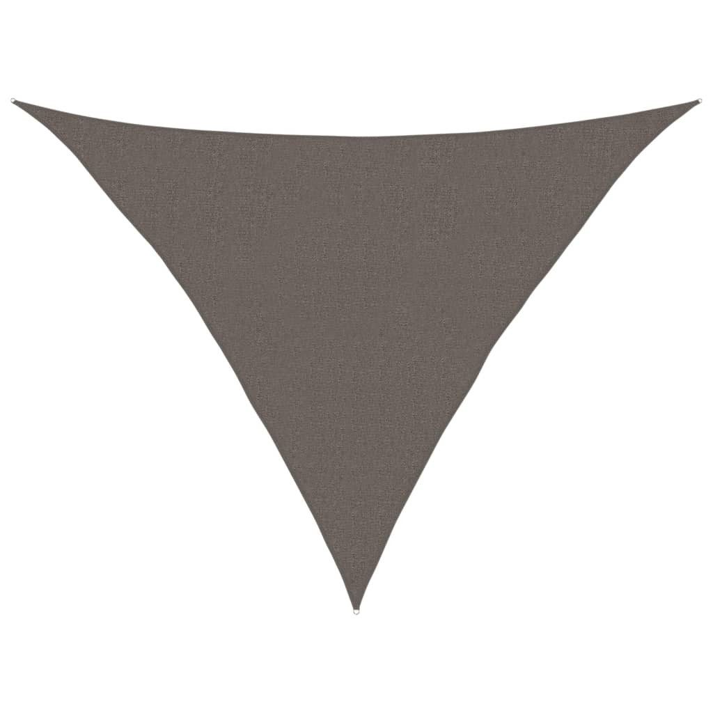 Sonnensegel Sonnensegel 160 g/m² Anthrazit 2,5x2,5x3,5 m HDPE