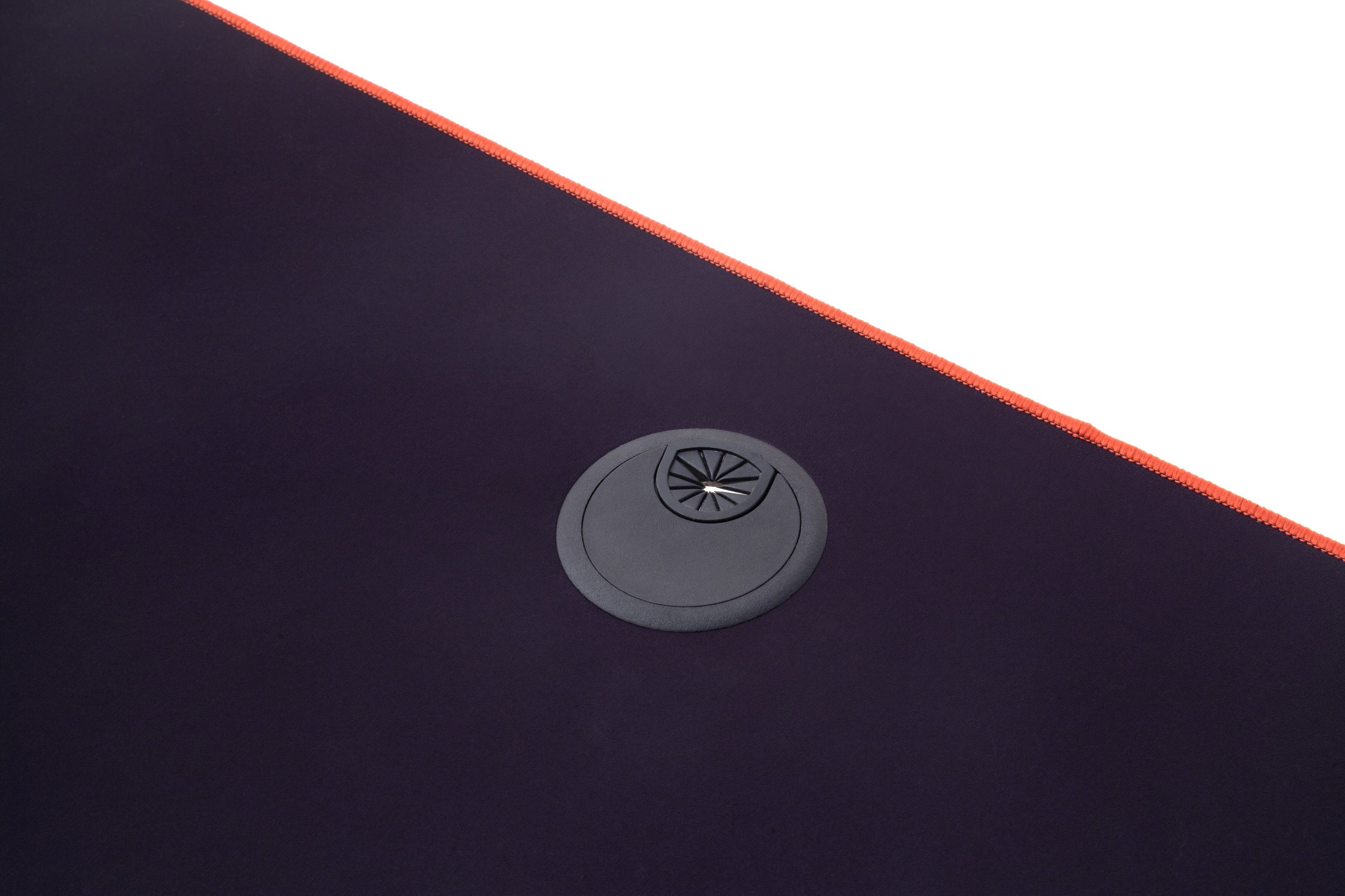 in Holzwerkstoff,Metall cm), DX-RACER 159x70x73 möbelando schwarz aus (BxHxT: Desk Schreibtisch