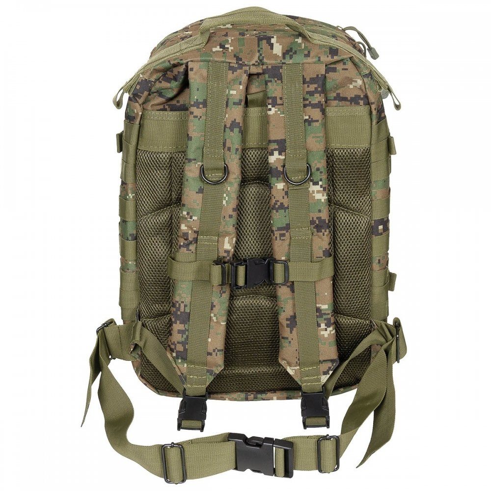 digital woodland US Assault MFHHighDefence (Packung) II, Rucksack, Rucksack