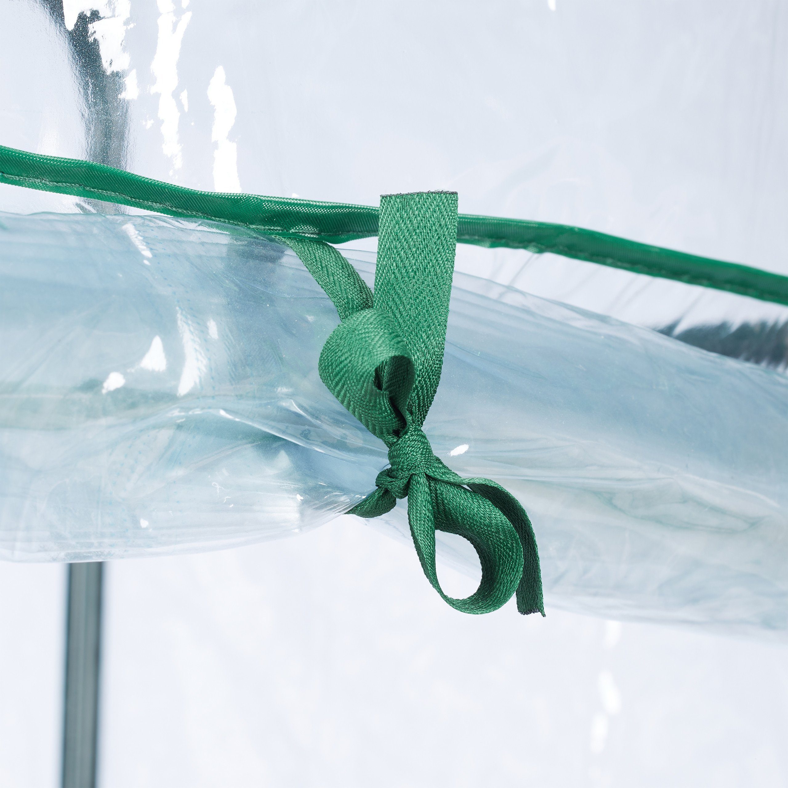 relaxdays Foliengewächshaus Gewächshaus Balkon 3 Etagen