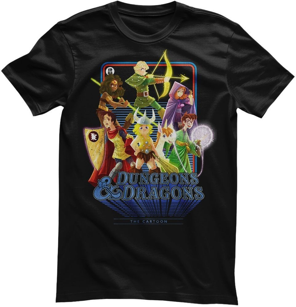 DUNGEONS & DRAGONS T-Shirt Dungeons & Dragons - The Cartoon T-Shirt