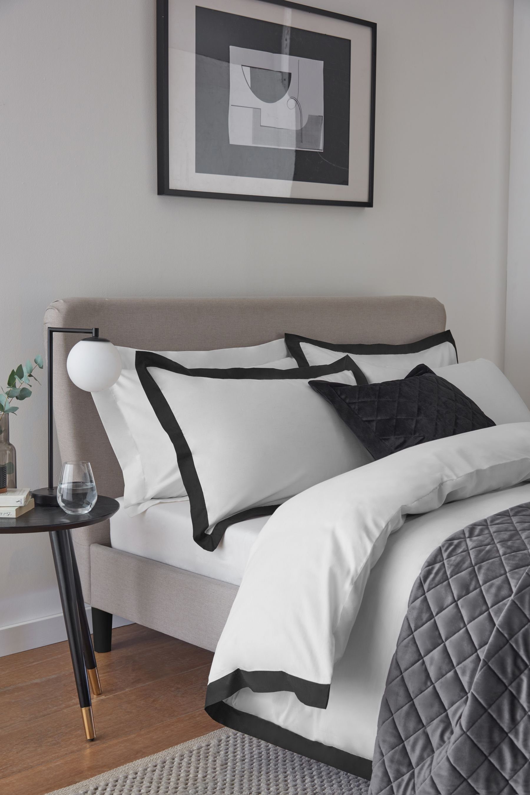 Next Bett-Set Bettbezug und Kissenbezug mit hohem Baumwollanteil, Bezug: Ba günstig online kaufen