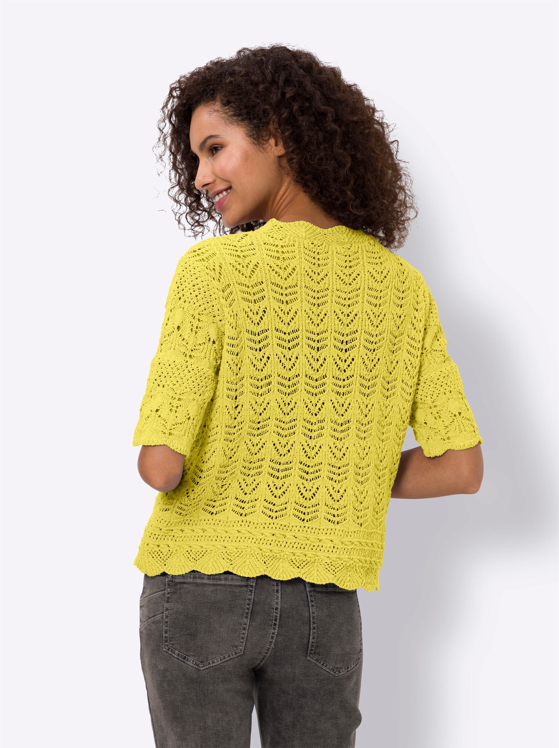 heine Strickjacke Ajourstrickjacke günstig online kaufen