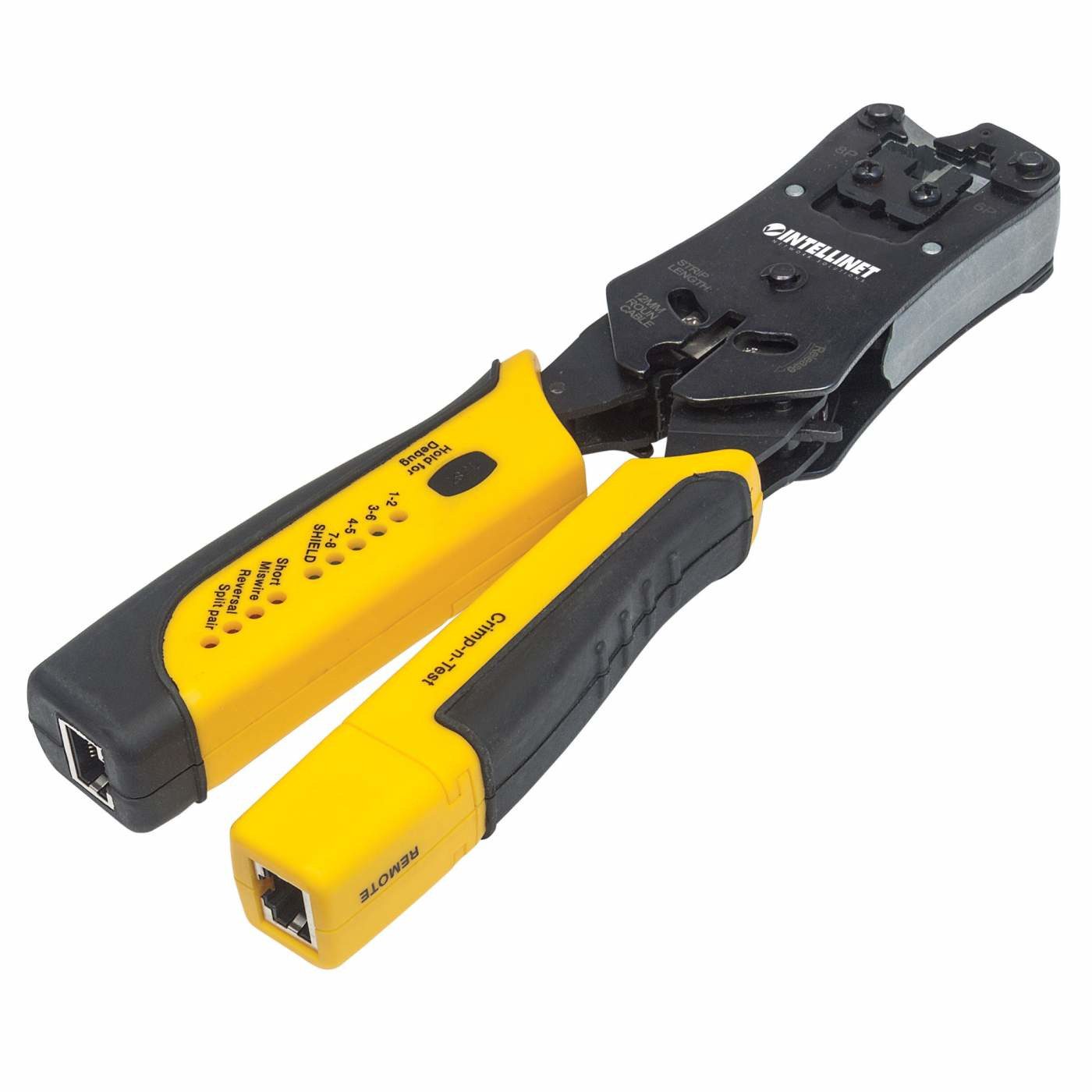 Intellinet Intellinet 780124 Intellinet Universal Crimpwerkzeug & Kabeltester Netzwerk-Adapter