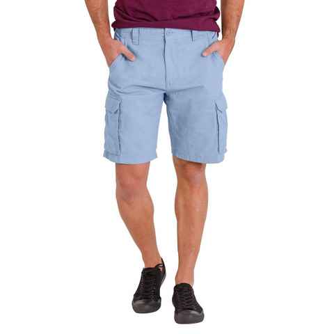 BlauerHafen Cargoshorts Herren Premium Cargo Shorts 100% Baumwolle 6 Taschen Sommer Halbhose