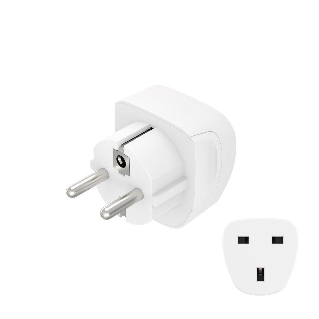 Reiseadapter Typ G, 3-polig, für Geräte aus England und UK Reiseadapter