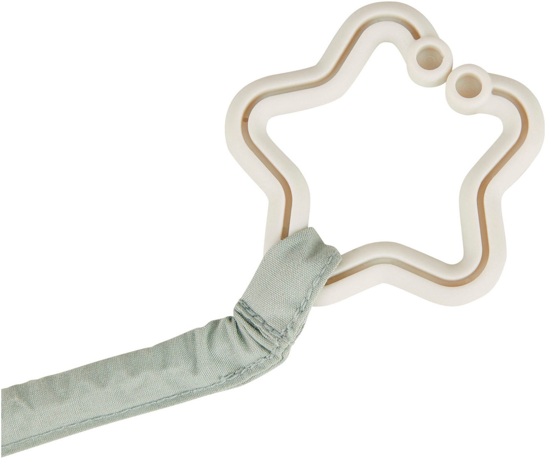 Sterntaler® Kinderwagenkette Kinderwagenkette Fuchs Filou, mit Silikonelement und Rassel