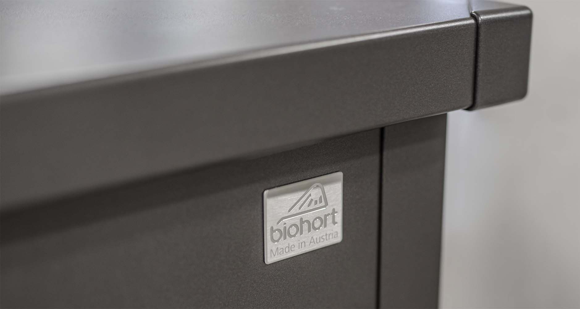 Biohort Aufbewahrungsbox Freizeitbox 180, BxTxH: 181x79x71 cm, bronzefarben metallic