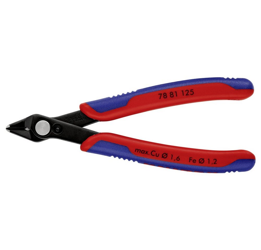 Thumbnail - Knipex Seitenschneider Knipex Super-Knips 78 81 125 Elektronik- u. Feinmechanik Printzange mi