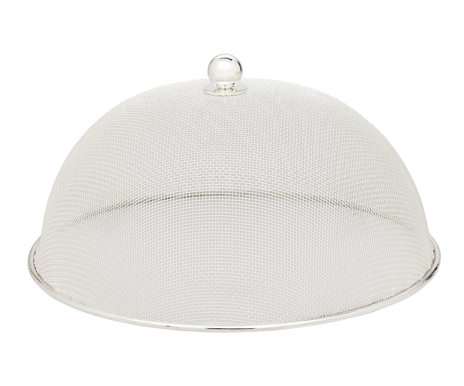 EDZARD Schutzhaube Classic, Schutzhaube, edel versilbert, anlaufgeschützt, H 16 cm, Ø 30 cm
