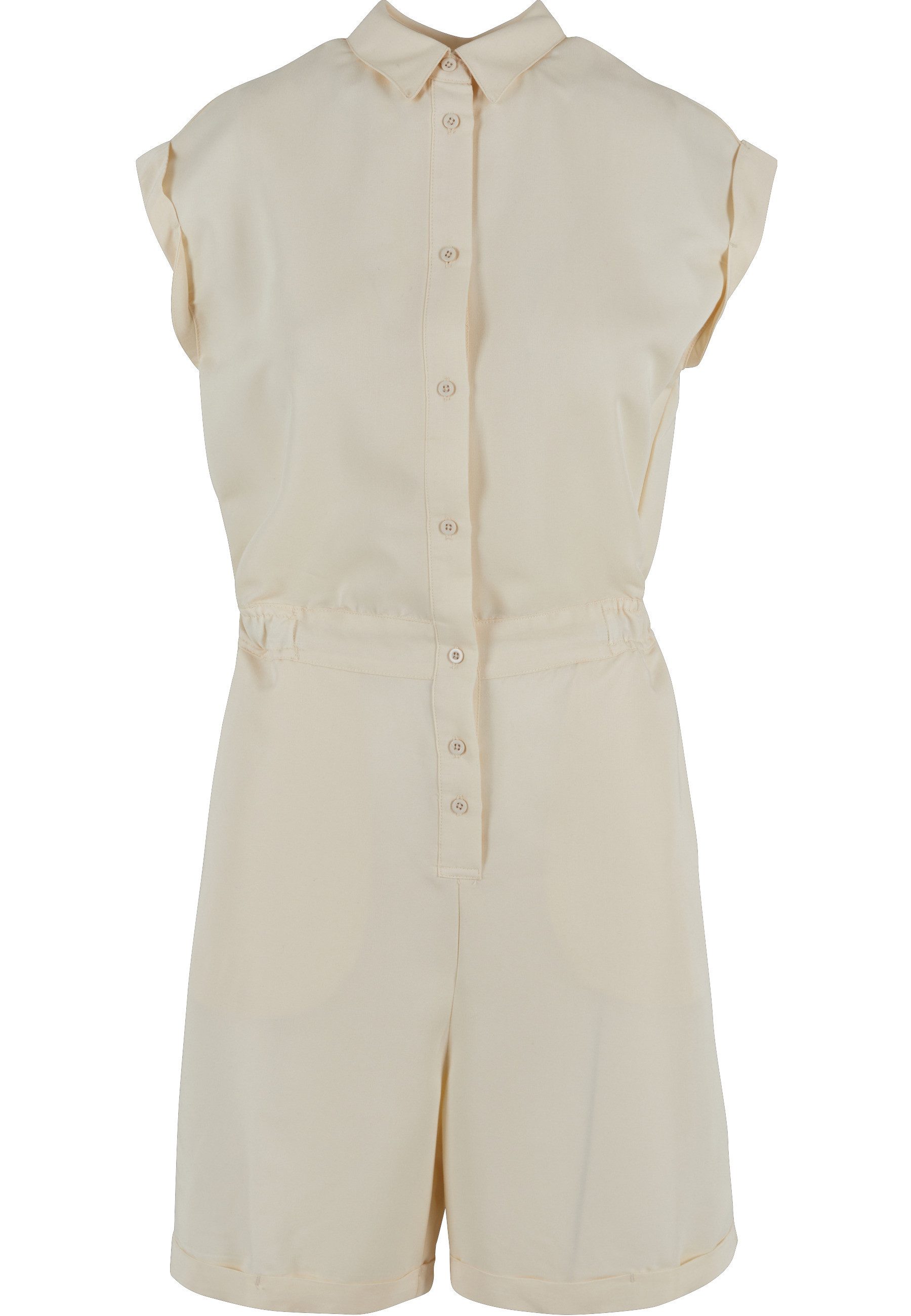 URBAN CLASSICS Jumpsuit Urban Classics Damen Ladies Viscose Twill Jumpsuit (1-tlg)