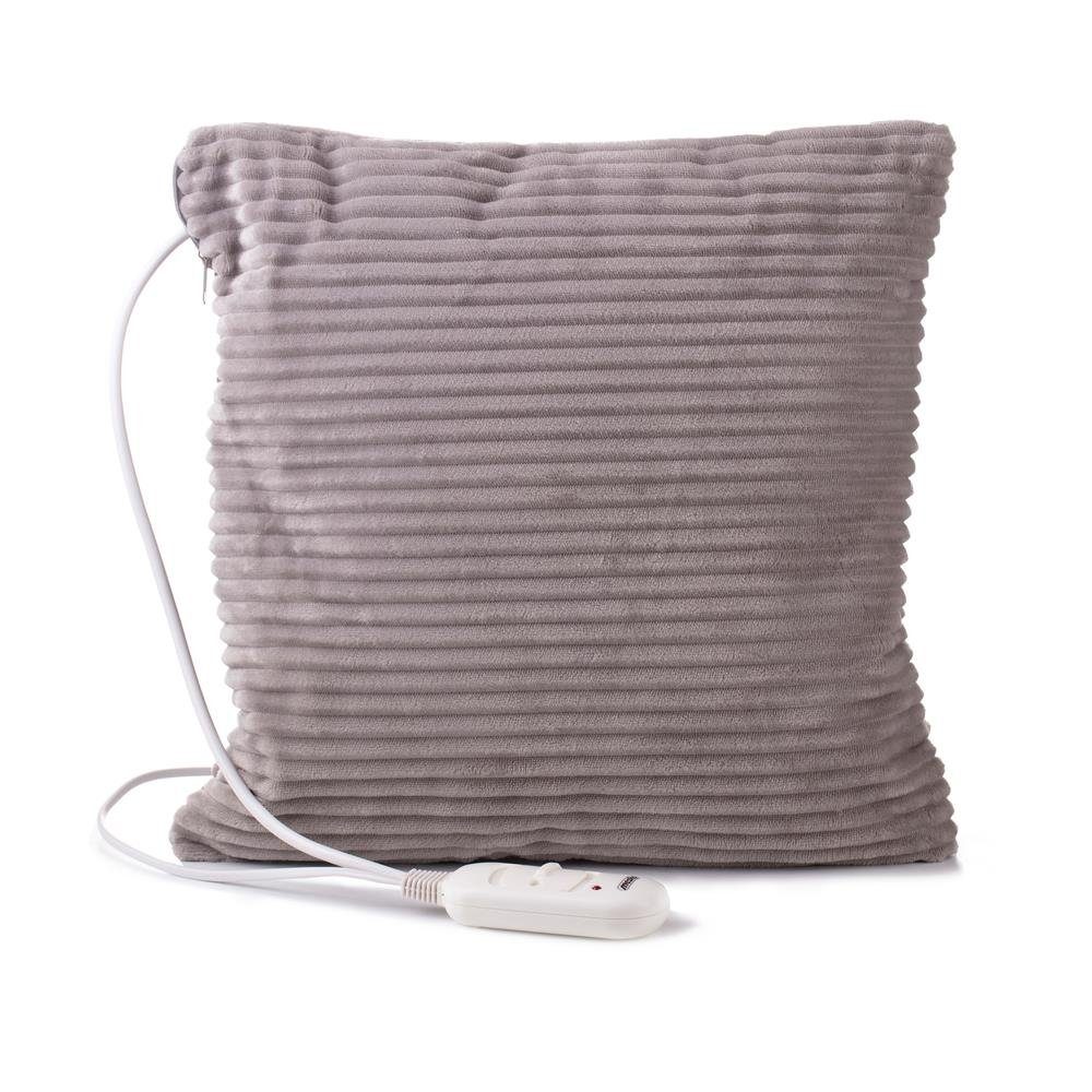 Mesko Heizkissen MS 7429, 38 x 38 cm, Temperaturregler, LED, Überhitzungsschutz, Grau
