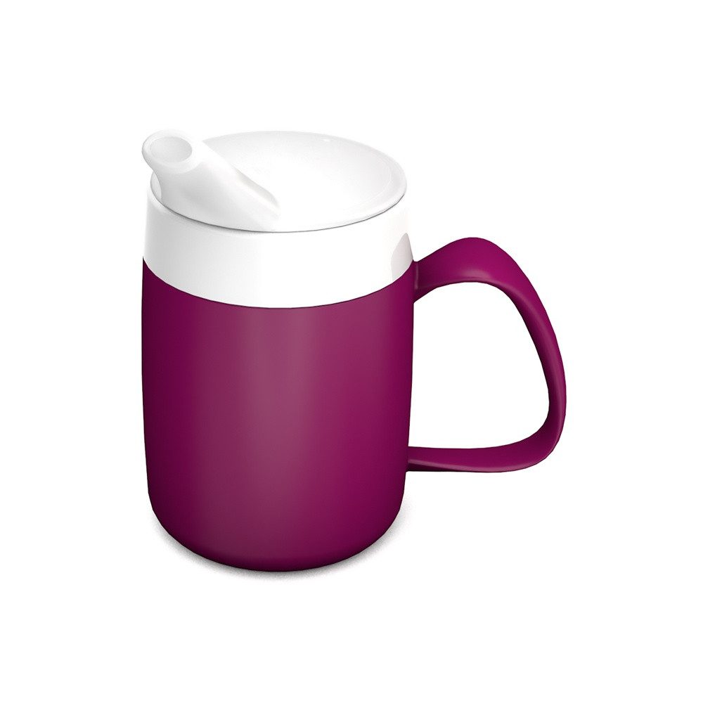 Ornamin Schnabelbecher Becher mit Trink-Trick, Trinkhilfe l Pflegegeschirr l Alltagshilfe l Selbstständig trinken