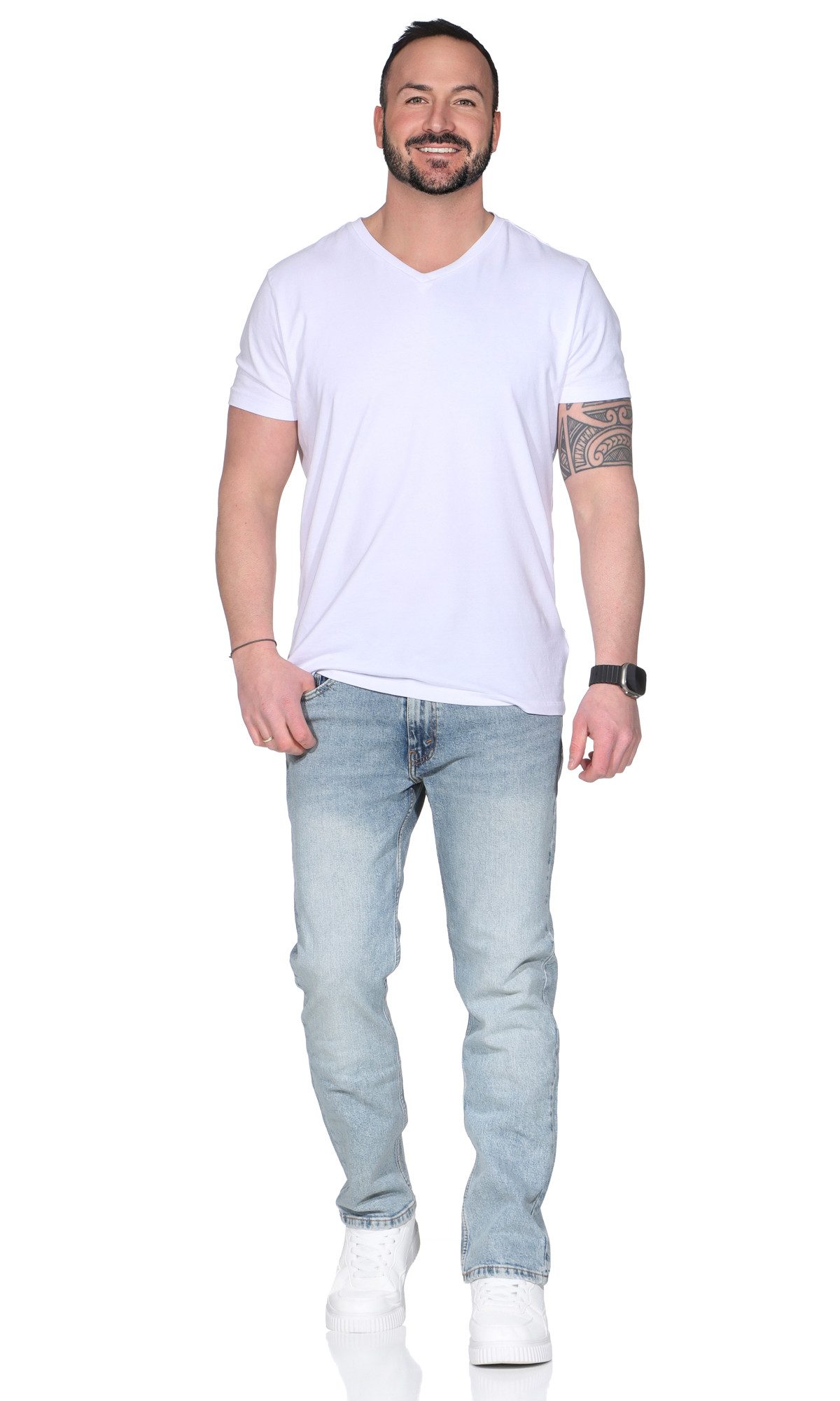 Levi's® Slim-fit-Jeans Levi´s Herren Jeans 511™ SLIM Stretch, schmal geschnitten 5-Pocket-Style, mit Stretch Anteil – Bild 3 von 5
