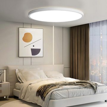 IBETTER Deckenleuchte LED Deckenlampe Ø23cm wasserdicht BadLeuchte Lampe,20W Rund Wohnzimmer, weiß, küchenlampe, Flur Leuchtmittel, LED fest integriert