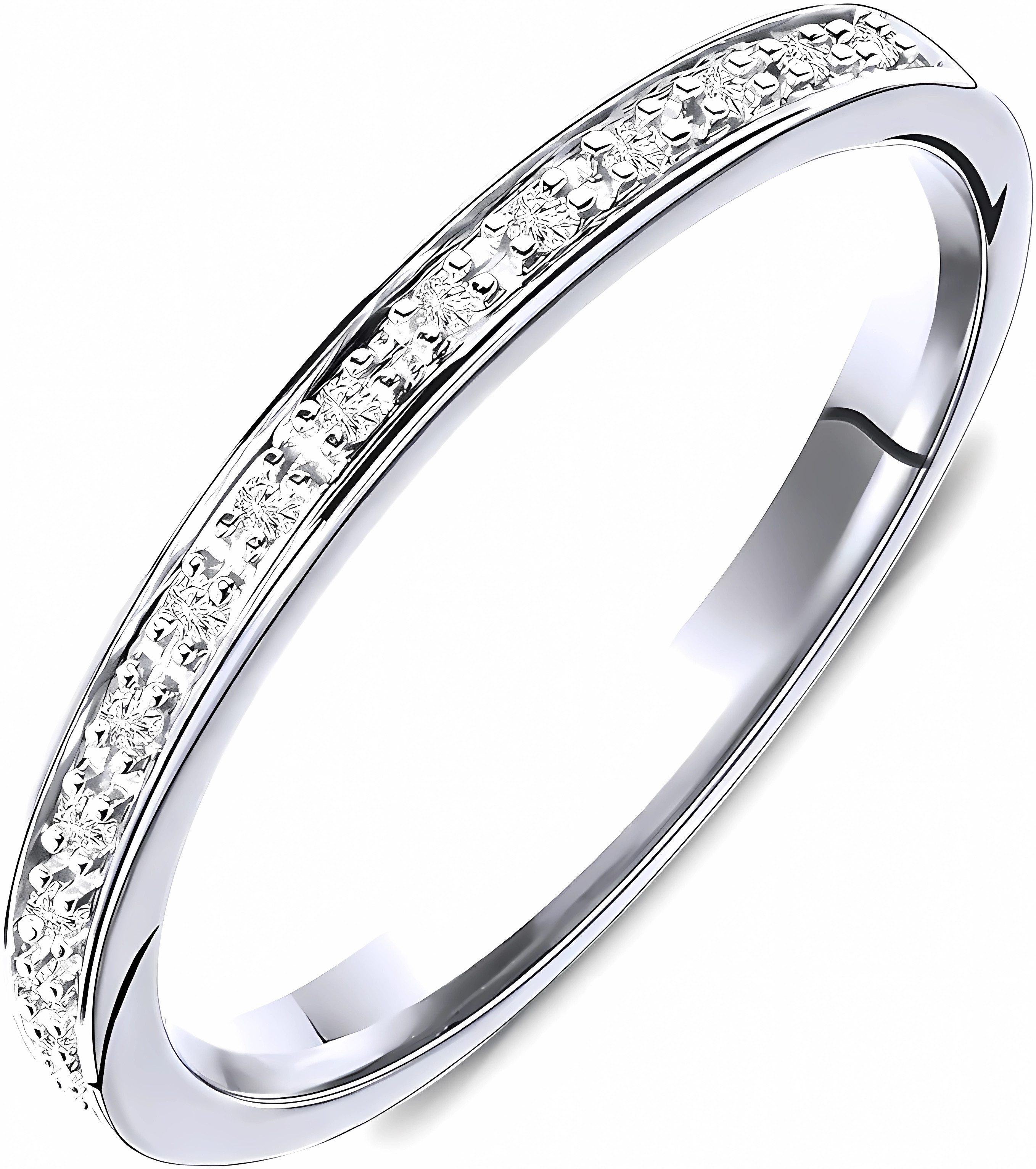 Jumpeak Diamantring 16 Labordiamanten 0,05ct Ring, 14K Gold Verlobungsring, Lab Grown Diamant Ring,Mutter tochter Geschenk,Hochzeitsgeschenk