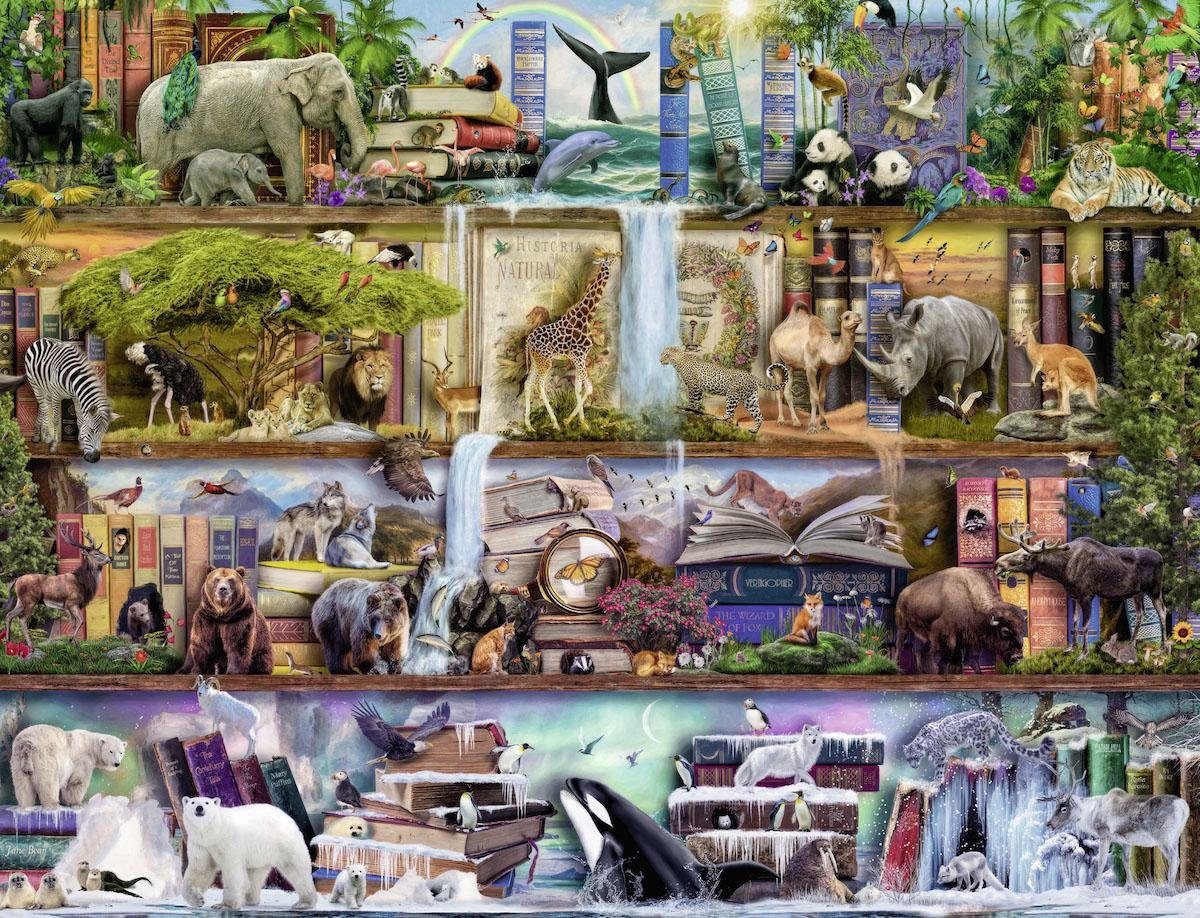Ravensburger Puzzle Aimee Stewart, Großartige Tierwelt, 2000 Puzzleteile, M günstig online kaufen