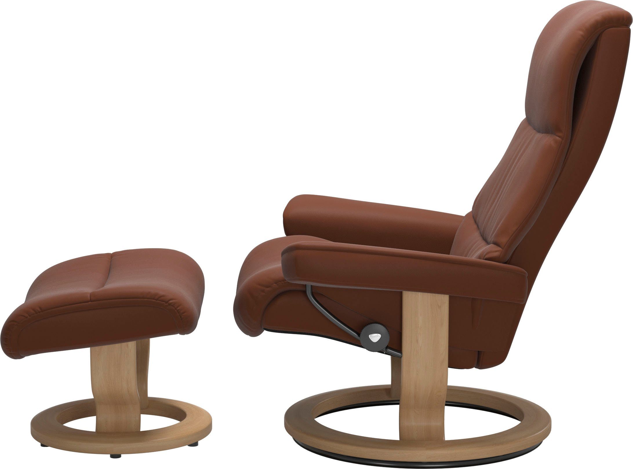 Stressless® Relaxsessel View, mit Größe Eiche Base, L,Gestell Classic