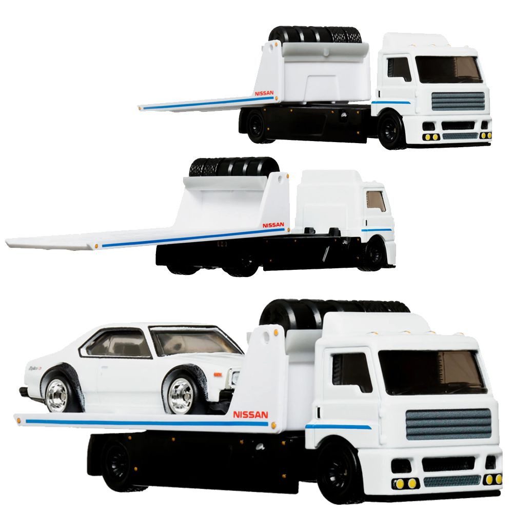 Hot Wheels Spielzeug-Rennwagen Nissan Skyline Hot Wheels Premium HKC16 4er Collector Set