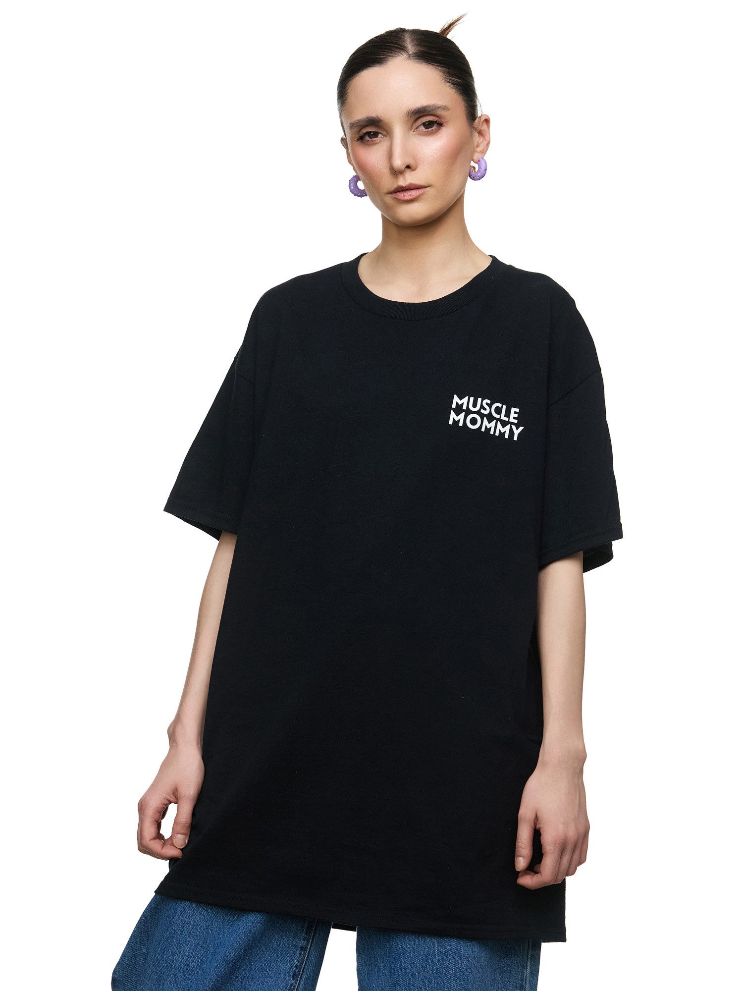 Worldclassca T-Shirt Worldclassca Oversized Print MUSCLE günstig online kaufen