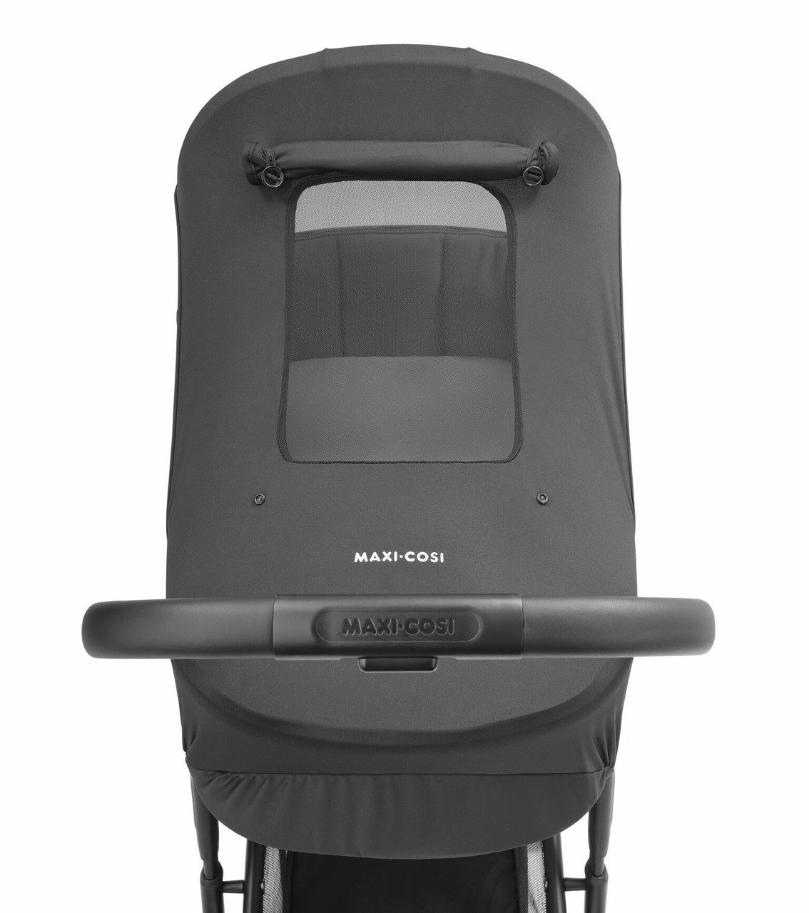Maxi-Cosi Kinderwagen-Sonnenschutzhülle Maxi-Cosi Sonnenverdeck, kompatibel mit Maxi-Cosi Babywannen, Kinderwa, Schutzmaterialien mit USF 50+ Sichtfenster Perfekte Passform Mehre…