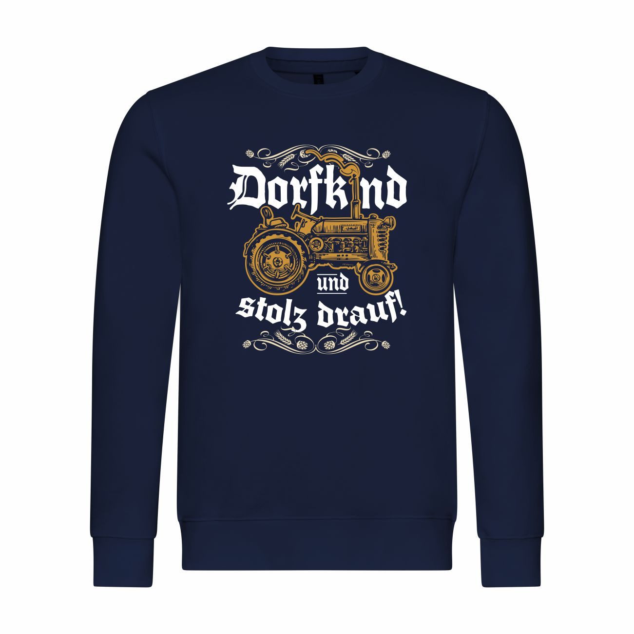 deinshirt Kapuzenpullover Herren Pullover Dorfkind und stolz drauf Mit Prin günstig online kaufen