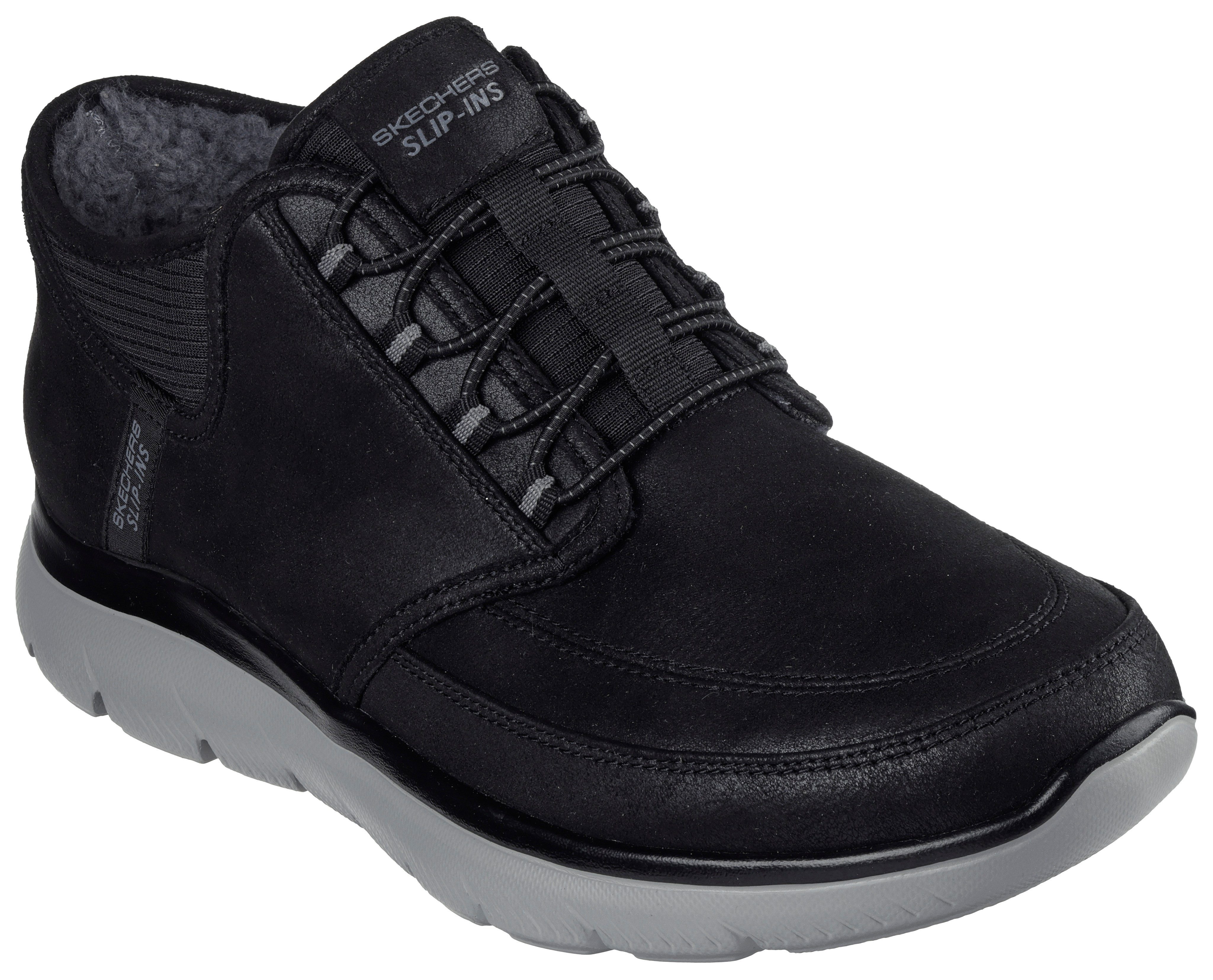 Skechers SUMMITS Slip-On Sneaker, Schnürboots, Mid Cut Sneaker mit Hands Fr günstig online kaufen