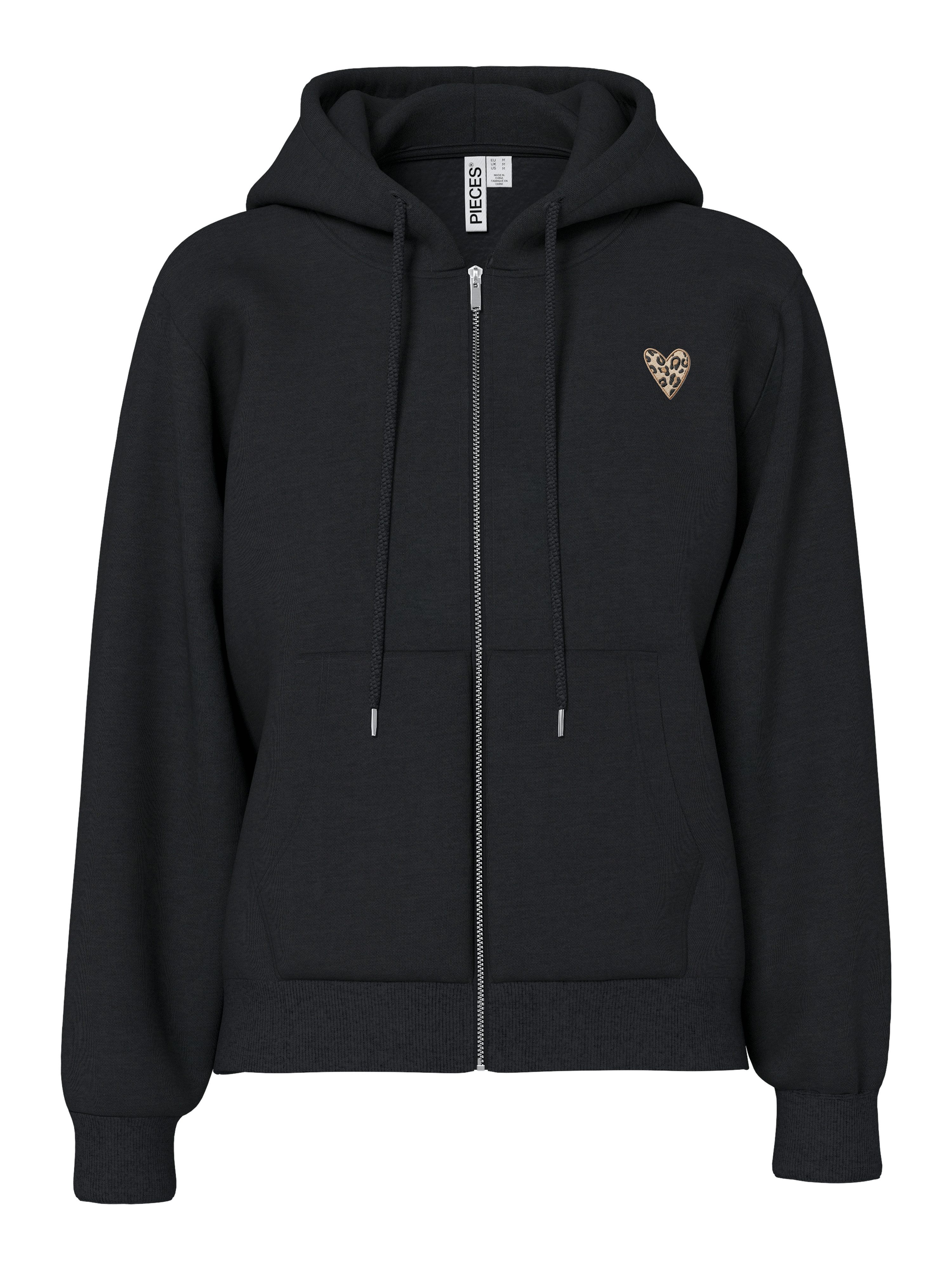 Kapuzensweatshirt PCCHILLI LS ZIP HOODIE NOOS BC