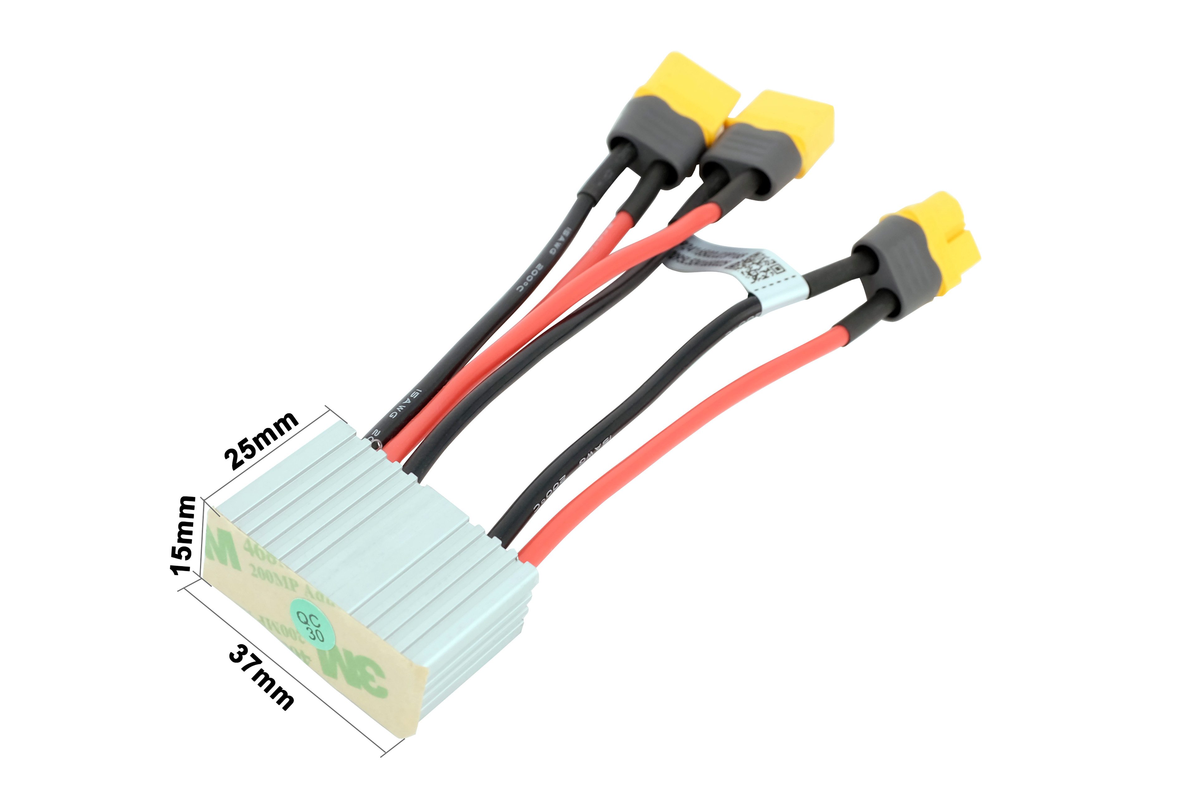 PowerSmart 210.0601000000 Netzkabel, E-Bike Dual Battery Connection Adapter Switcher Module