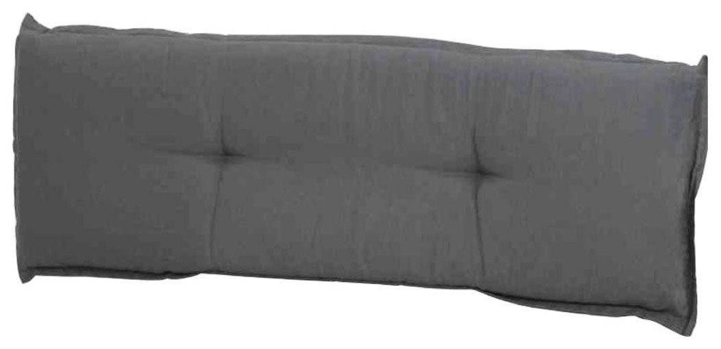 Madison Bankauflage Panama, 140 cm, passend für 3er Bank, 140cm, grau