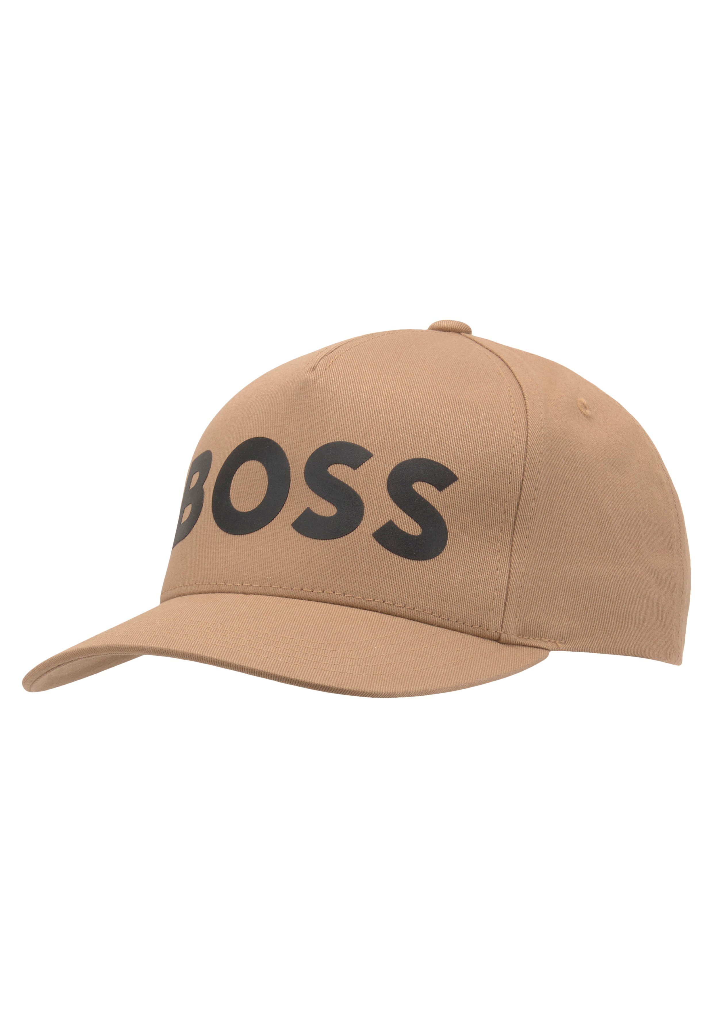 BOSS Baseball Cap Sevile-BOSS-5 mit Logodruck medium_beige