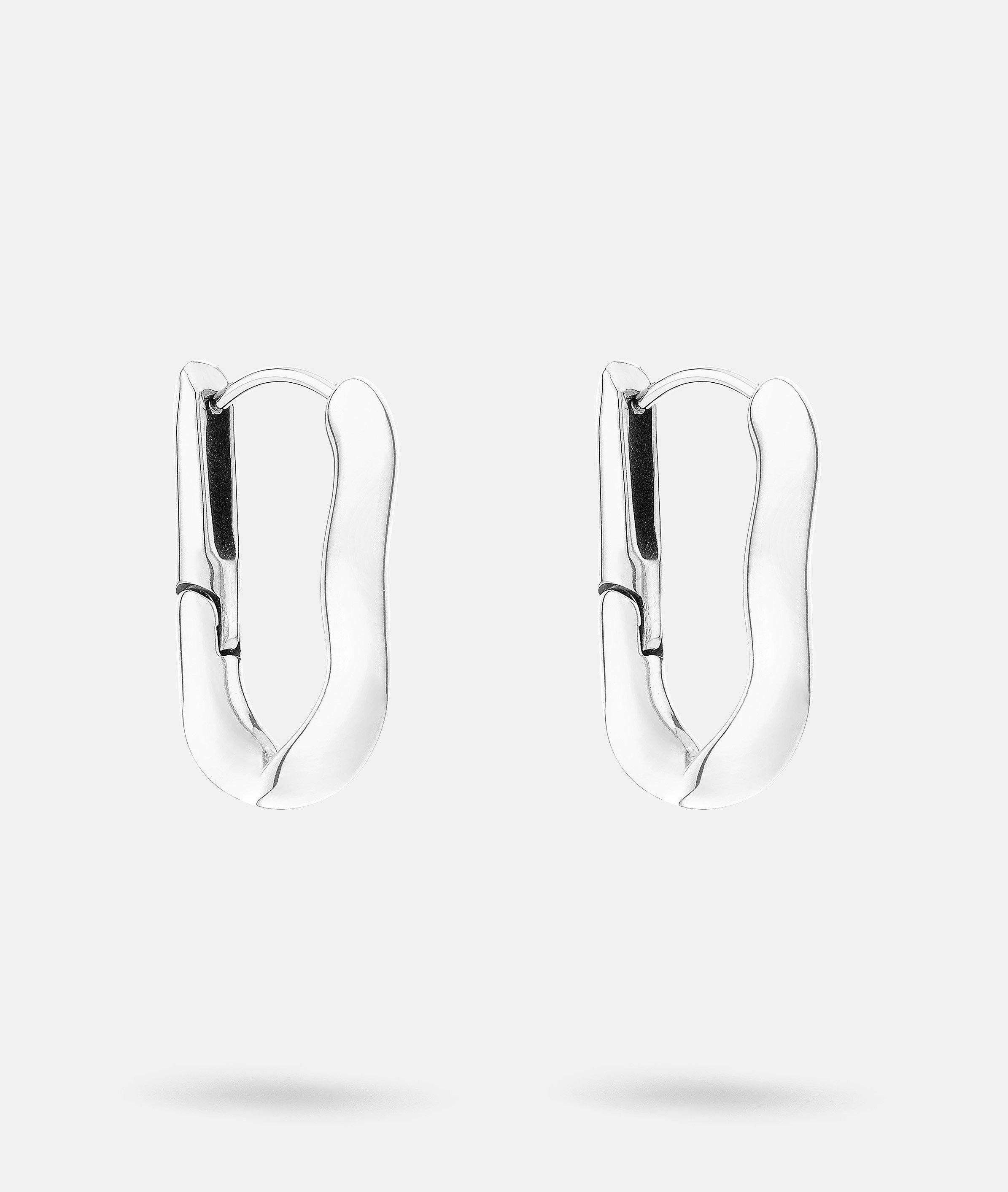 Liebeskind Berlin Paar Creolen Schmuck Geschenk Edelstahl Ohrringe The Melt günstig online kaufen