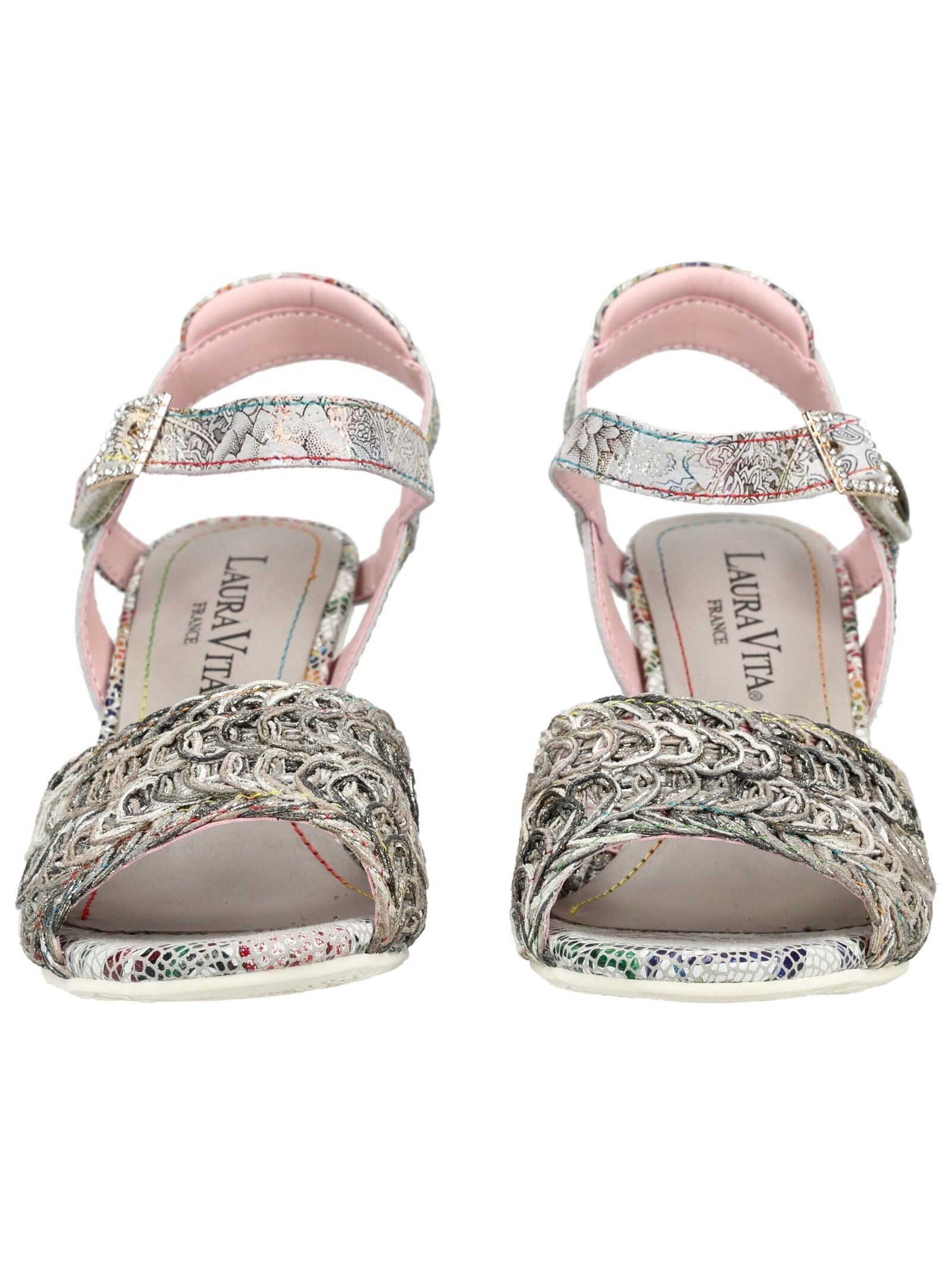 LAURA VITA LAURA VITA Pumps Leder/Textil High-Heel-Pumps