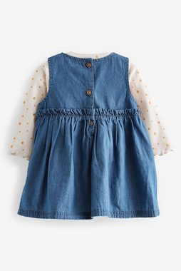 Next Latzkleid Baby-Kleid und Bodysuit (3-tlg)