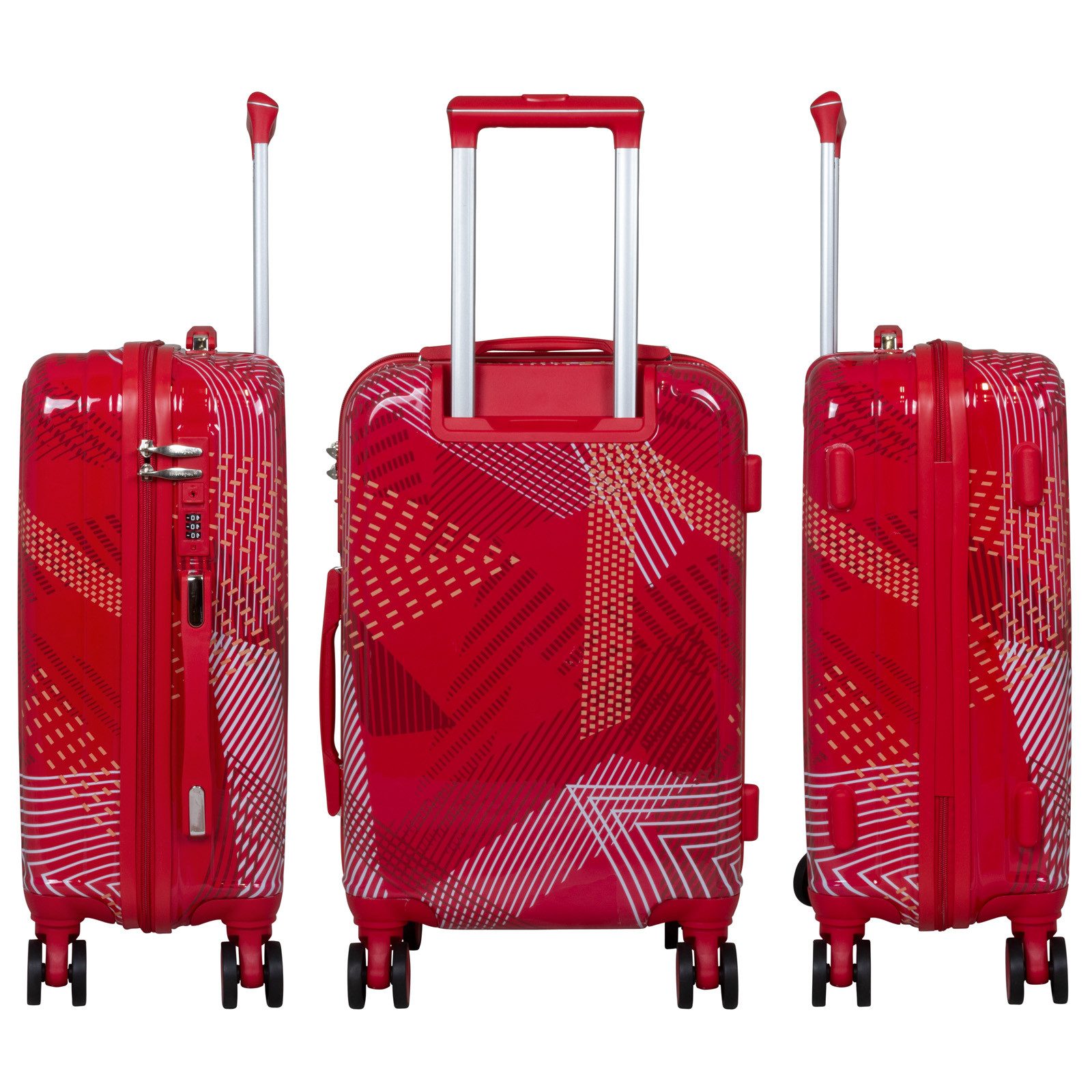 Trendyshop365 Trolley Koffer Ravenna, 4 Farben, günstig online kaufen