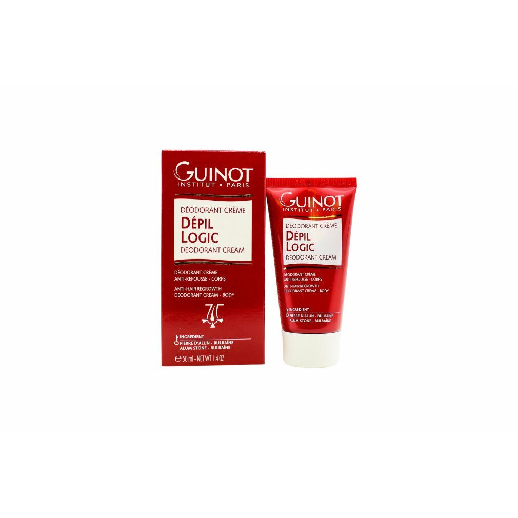 Guinot Deo-Roller Depil Logic Deodorant Cream 50ml