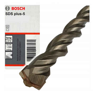 BOSCH Steinbohrer Bohrer SDS-Plus 13x100x165 Plus-5 1618596183, (1x Bosch Bohrer SDS-Plus 13,0x100x165 Plus-5)