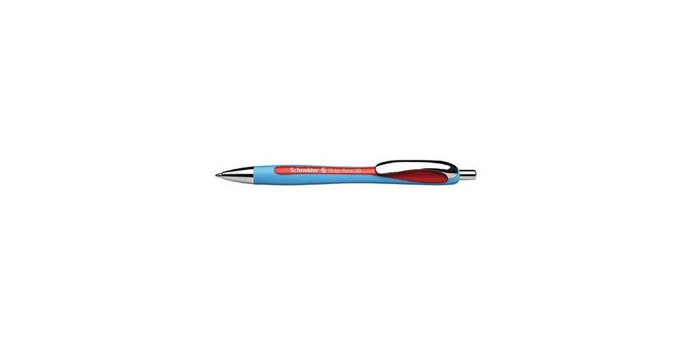 SCHNEIDER Kugelschreiber Kugelschreiber Slider Rave Strichstärke: 0,7 mm  Schreibfarbe: rot