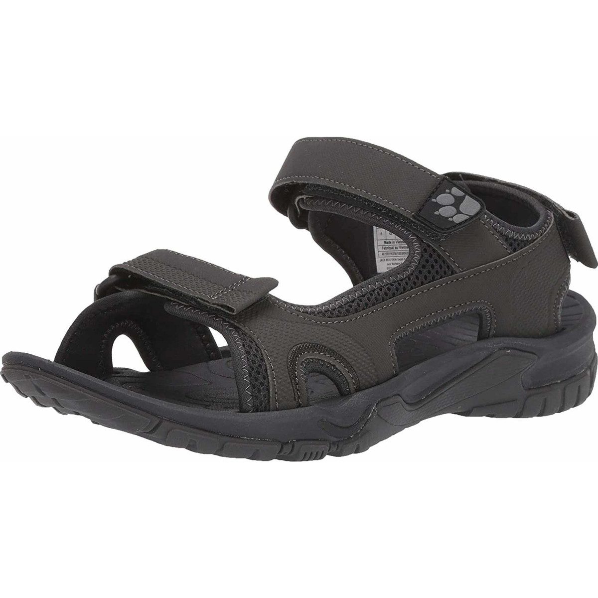 Sportliche Sandalen für Herren in grau Sandale