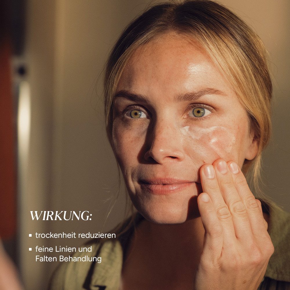 JUNGLÜCK Tagescreme Hyaluron Creme Leicht - Tages- & Nachtpflege, 1-tlg., Leichte Feuchtigkeitspflege besonders für ölige und unreine Haut