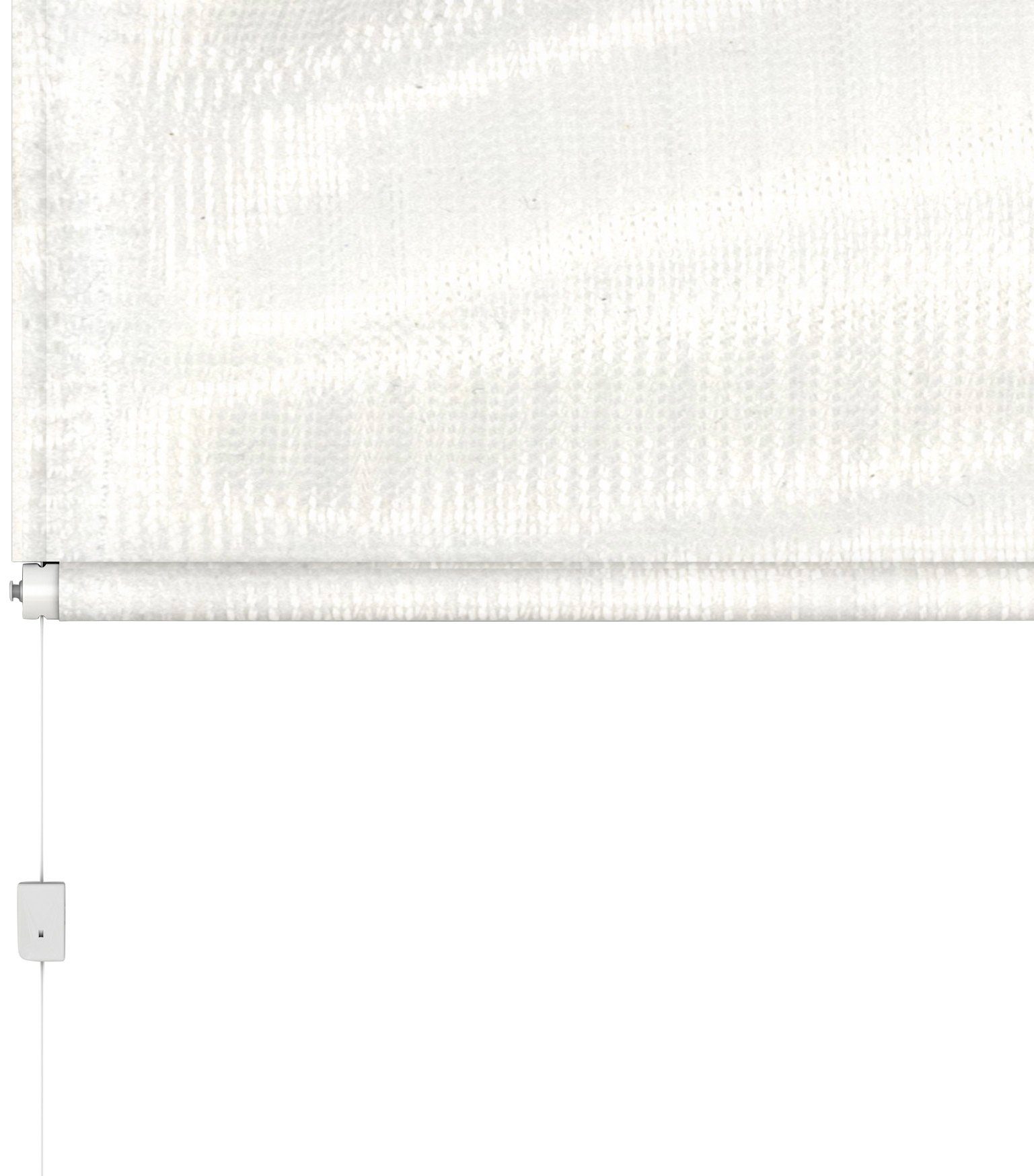 Insektenschutzrollo für Dachfenster, BASIC, hecht international, transparent, weiß/weiß, BxH: 110x160 cm