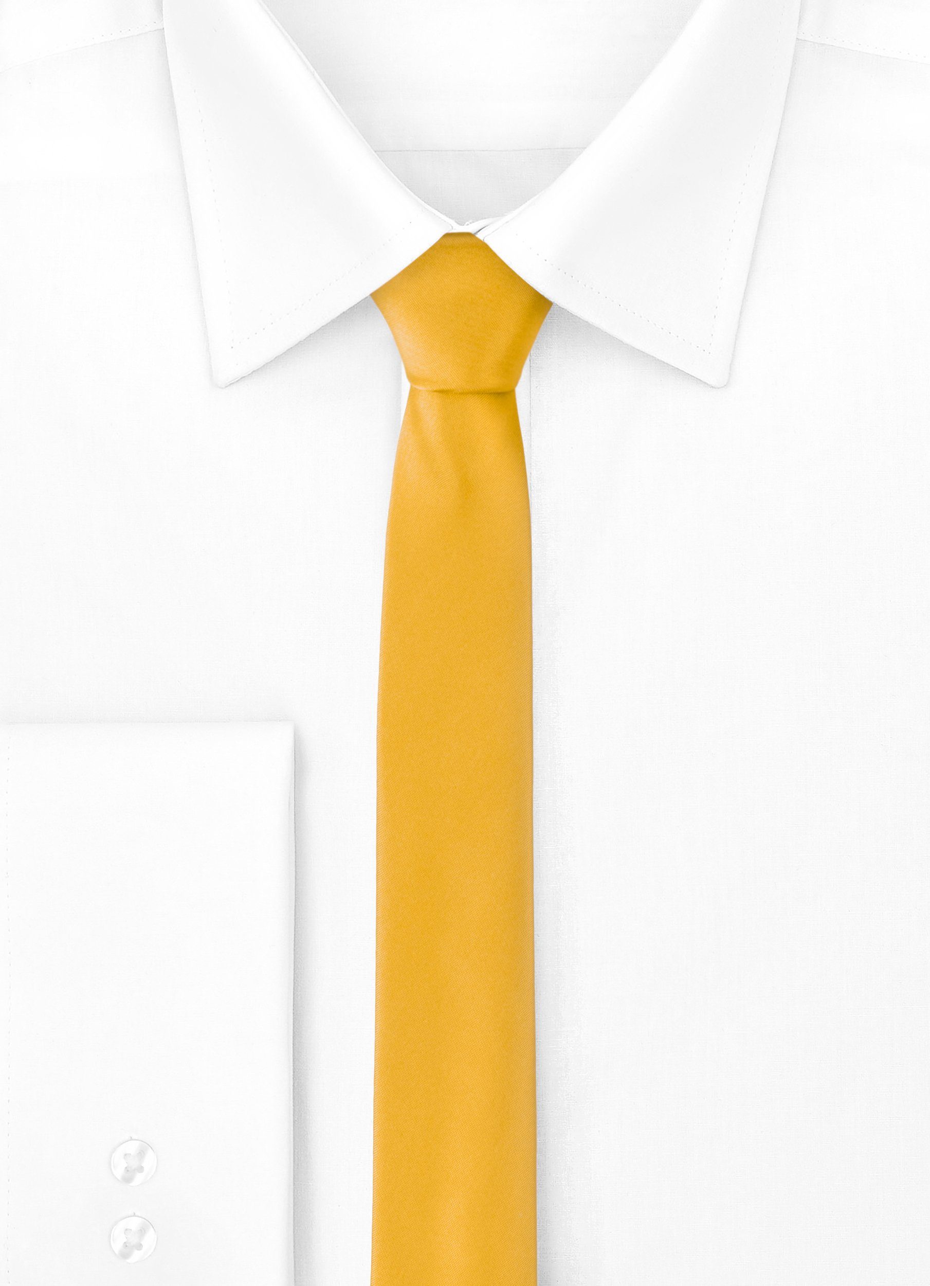 Schmale Krawatte Krawatte Honig SP-5 Ladeheid (150cm Herren 1-St) x (Set, 5cm)