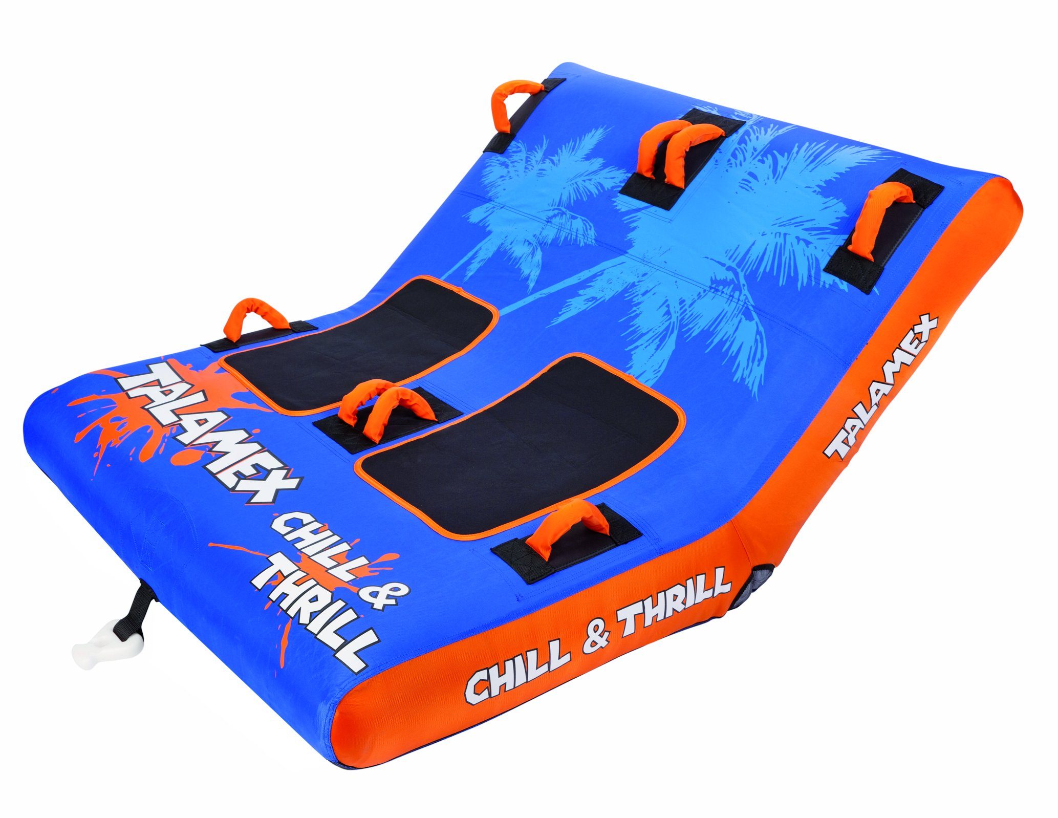 Nautilo Bodyboard Wassersport FunTube Chill (1 zu Schleppring bis Thrill tlg) & für 2 Personen