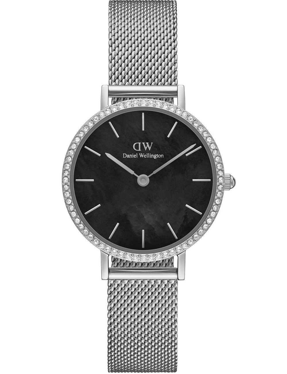 Daniel Wellington Quarzuhr Daniel Wellington DW00100661 Damenuhr Petite Lumine Bezel Sterling Bla Daniel Wellington DW00100661 Damenuhr Petite Lumine Bezel Sterling Black 28mm 3ATM